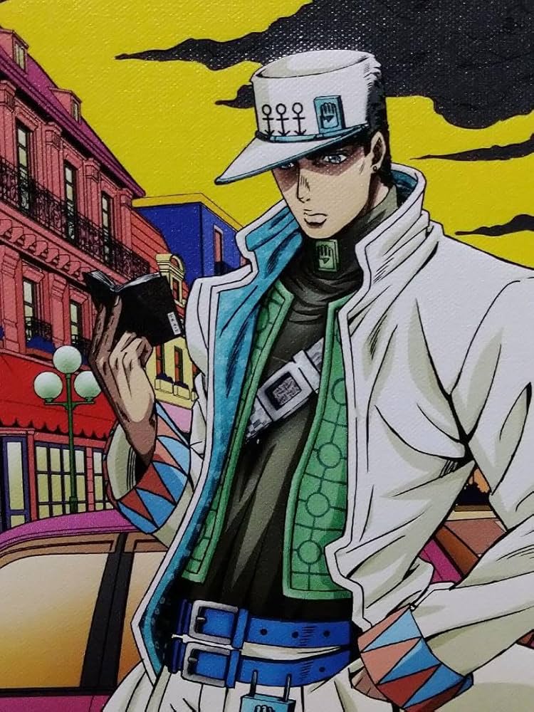 Amazon.co.jp: 空条承太郎 ジョジョの奇妙な冒険×ArtDeli キャンバス