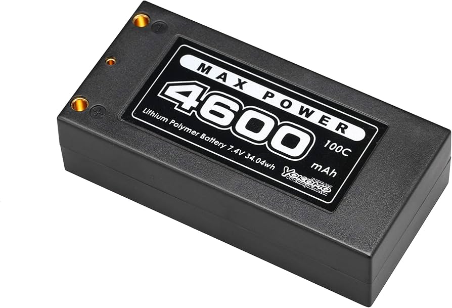 Amazon | ヨコモ Li-po 4600mAh/7.4V ショートサイズ バッテリー YB