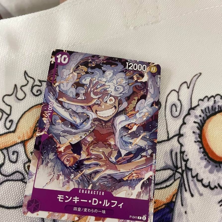 Amazon.co.jp: ワンピースカード ギア5 ルフィ ニカ プロモ ワンピース