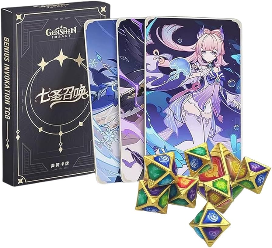 Amazon.co.jp: 原神 七聖召喚カード 3.8 346枚セット カードボード