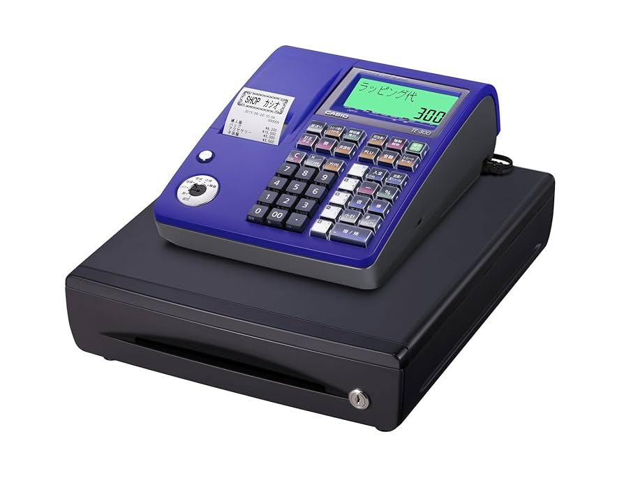 設定無料CASIO TE-300 軽減税率対応 レジスター 10部門250507