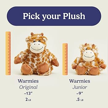 Amazon.com: warmies Junior Microwavable & Weighted Stuffed Animals
