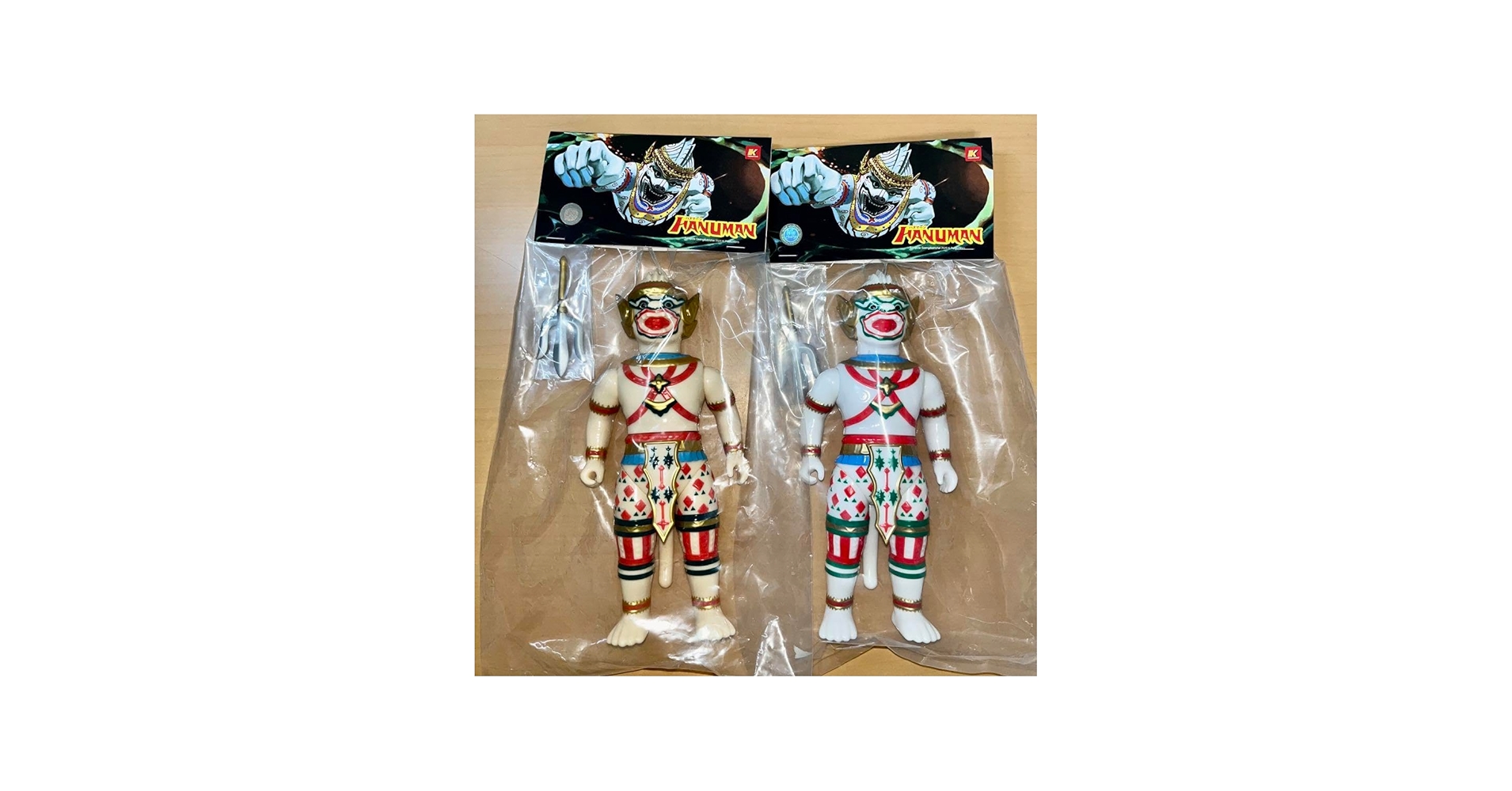 Amazon.co.jp: 2体セット ハヌマーン 白 ベージュ K PRODUCTIONS