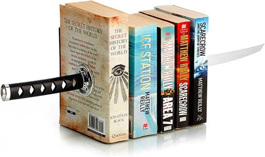 Amazon.com: ZWCIBN Book Ends Decorative, Modern Metal Funny Unique