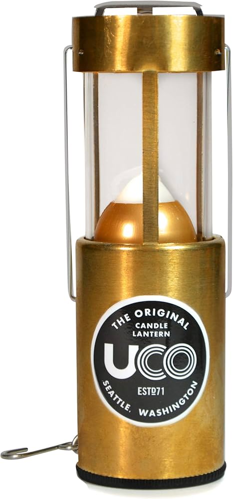 Amazon.co.jp: UCO(ユーコ) キャンドルランタン ブラス 24350