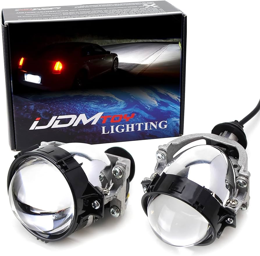 Amazon | iJDMTOY (2) 30W ハイパワーLED バイキセノンプロジェクター
