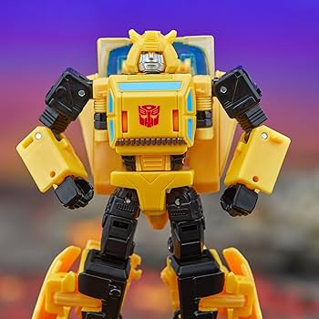 Amazon.com: Transformers Legacy Deluxe Class Origin Bumblebee 5.5
