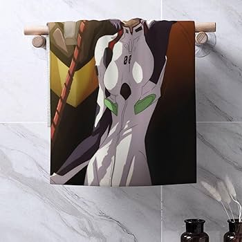 Amazon｜バスタオル 新世紀エヴァンゲリオン 綾波レイ Eva 大判 肌に
