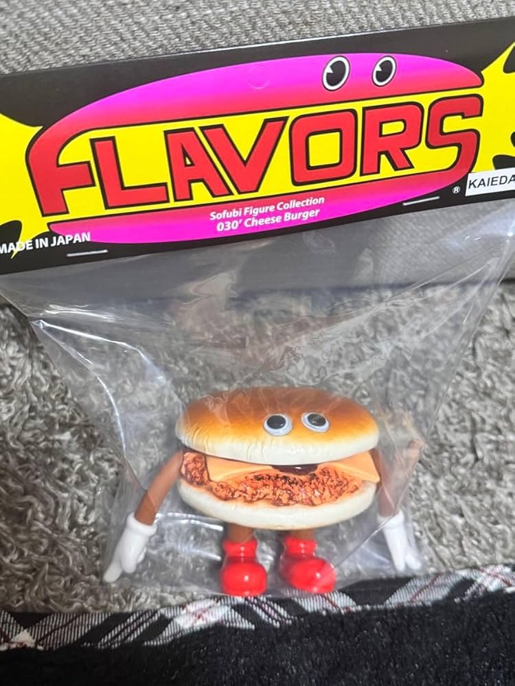 Amazon.co.jp: FLAVORS チーズバーガー KAIEDA ソフビ フレーバーズ