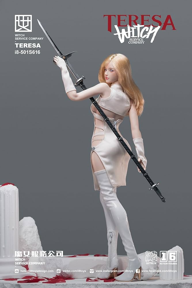 Amazon | [Tbmodel] I8TOYS 1/6 フィギュア用 魔女 TERESA 素体 ヘッド