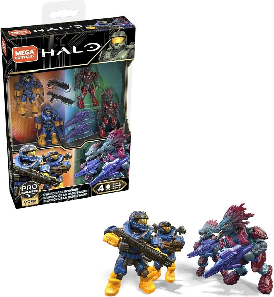 Amazon.com: Mega Construx Halo Sword Base Invasion : Toys & Games