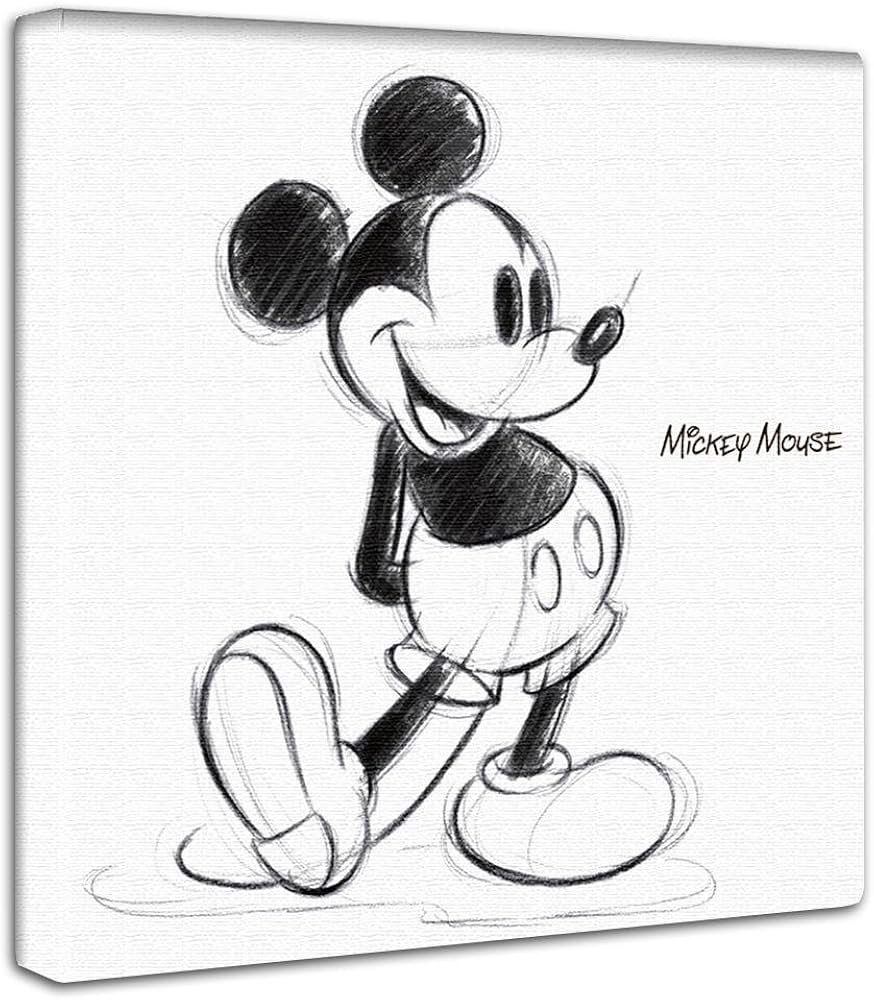 Amazon.co.jp: ディズニー ミッキーマウス アートパネル 30cm × 30cm