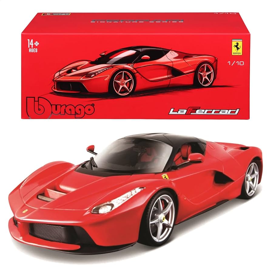 Amazon | Bburago 1/18 シグニチャー シリーズフェラーリ ラ