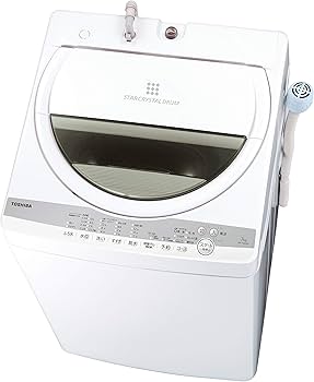 Amazon | 東芝 洗濯機 7.0kg 浸透パワフル洗浄 AW-7G9-W グラン