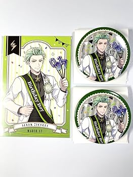 Amazon.co.jp: ツイステセベク 缶バッジ おめかしバースデー 特典