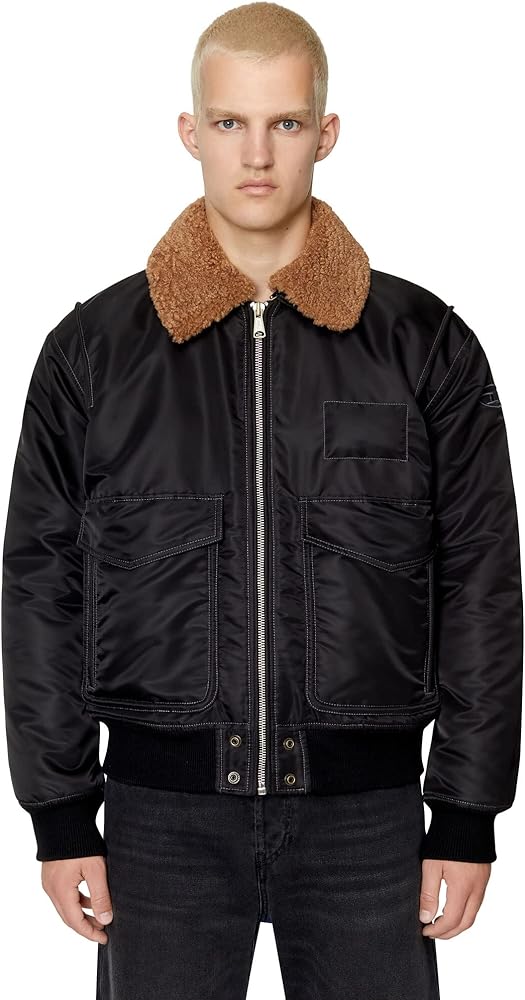 Amazon.co.jp: [Diesel] (ディーゼル) メンズ ブルゾン 撥水加工