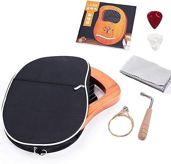 Amazon | freneci 防水パッド入り竪琴収納バッグケース101619弦竪琴