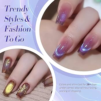 Amazon.co.jp: BORN PRETTY マグネットネイル 6色セット マグネット