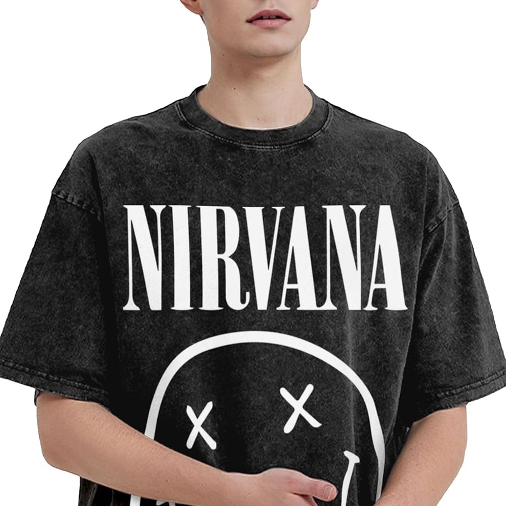 Amazon | [Thx Giving] Kurt Cobain カートコバーン Tシャツ メンズ