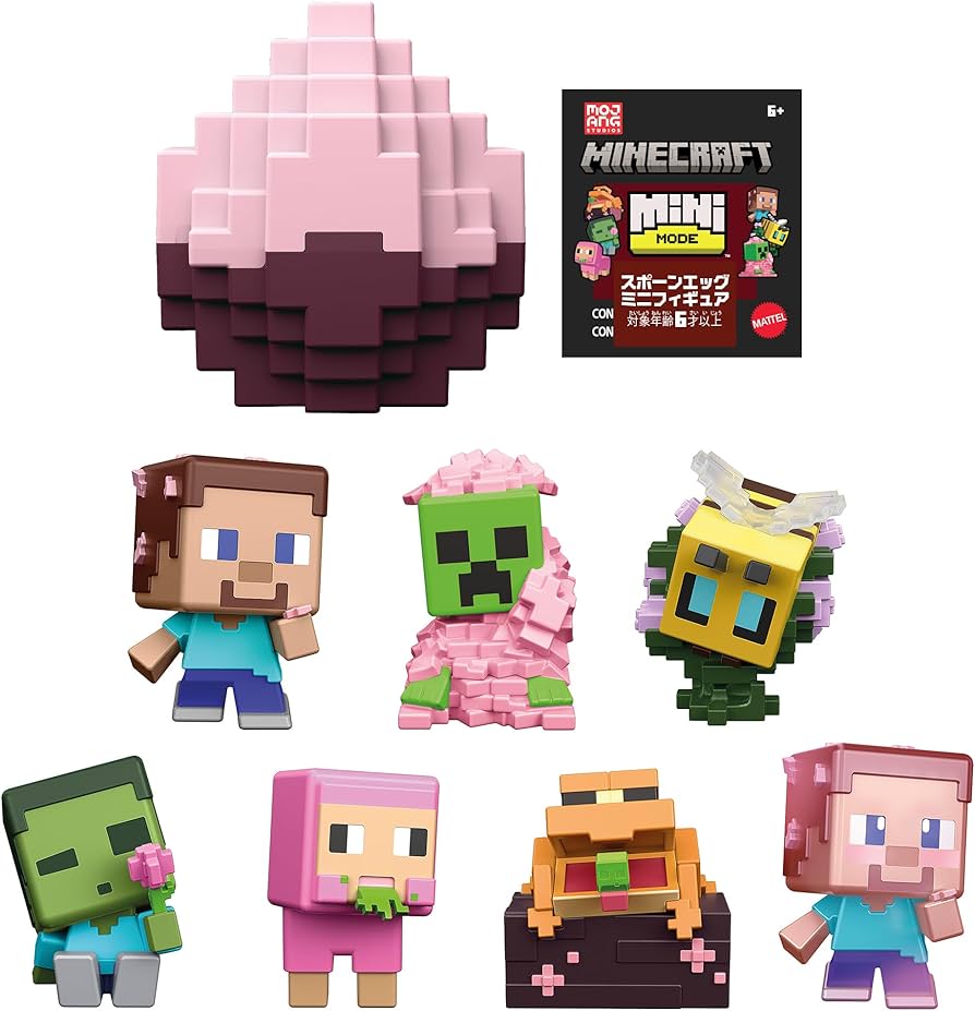 Amazon.co.jp: マテル マインクラフト(MINECRAFT) スポーンエッグ ミニ
