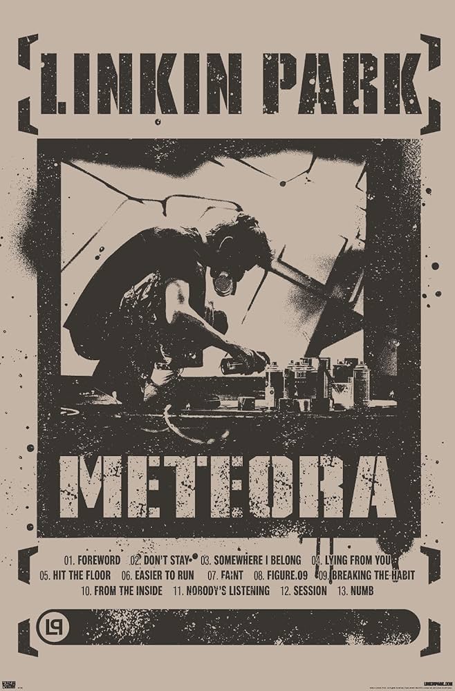 Amazon.co.jp: Linkin Park - Meteora ウォールポスター、56.8 cm x