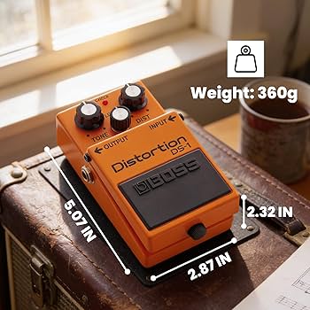 Amazon.com: Boss DS-1 Distortion Bundle with Gearlux Power Supply