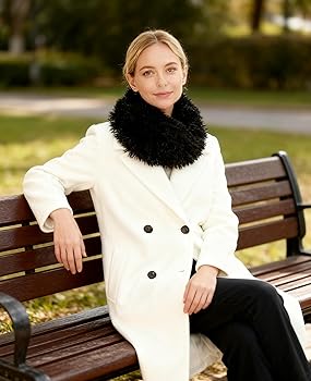 Lina & Lily Shaggy Faux Poodle Fur Women's Fall Winter Infinity