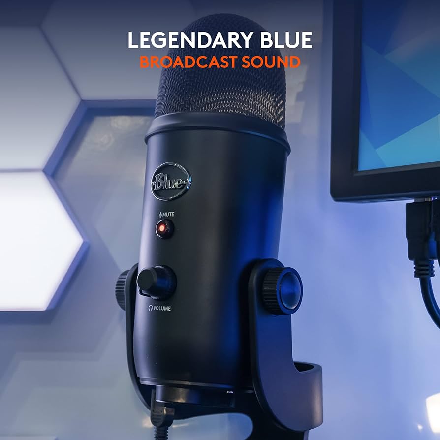 Amazon.co.jp: Yeti USB Microphone USB マイクロホン Blue