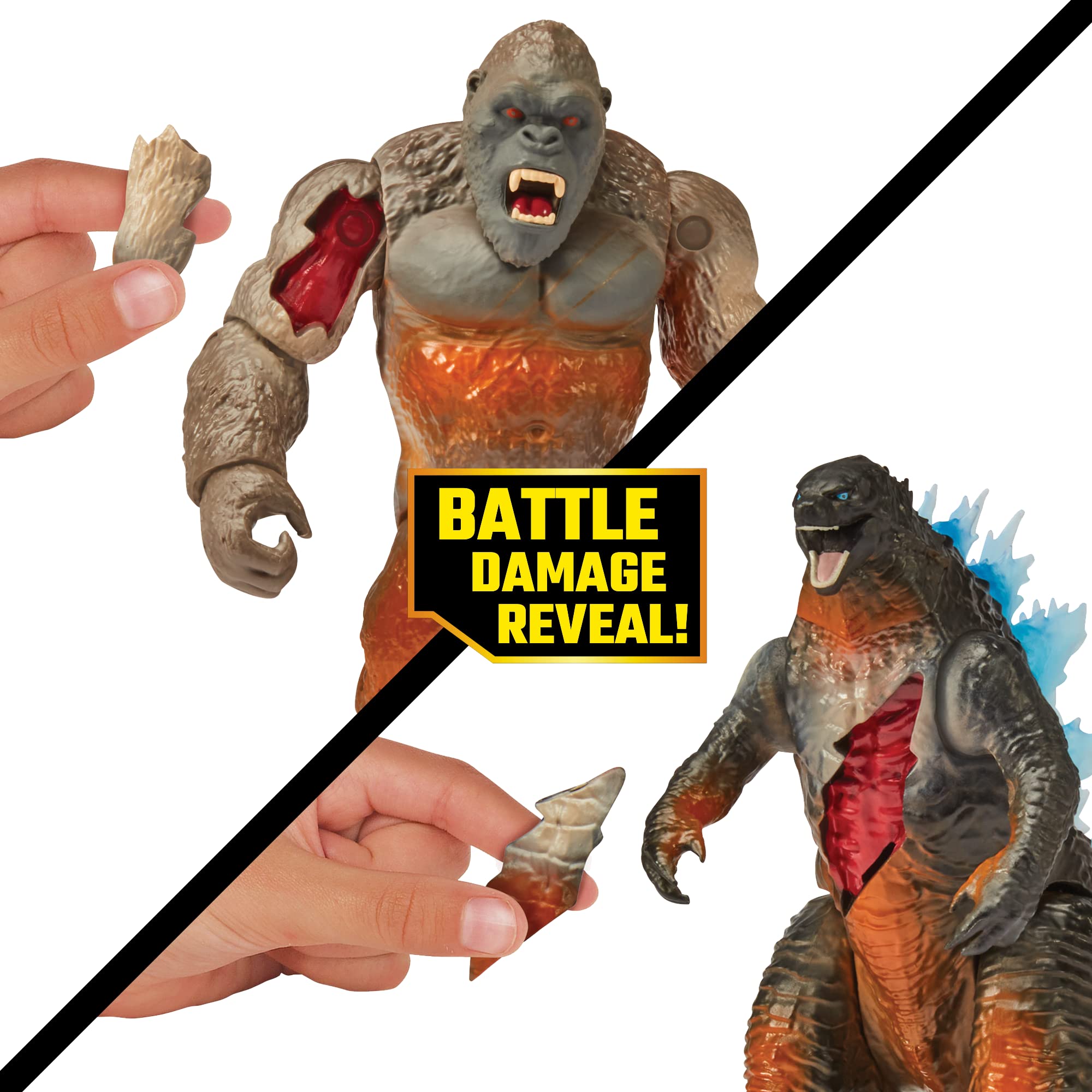 Amazon.co.jp: MonsterVerse ゴジラ vs コング ムービー 6インチ