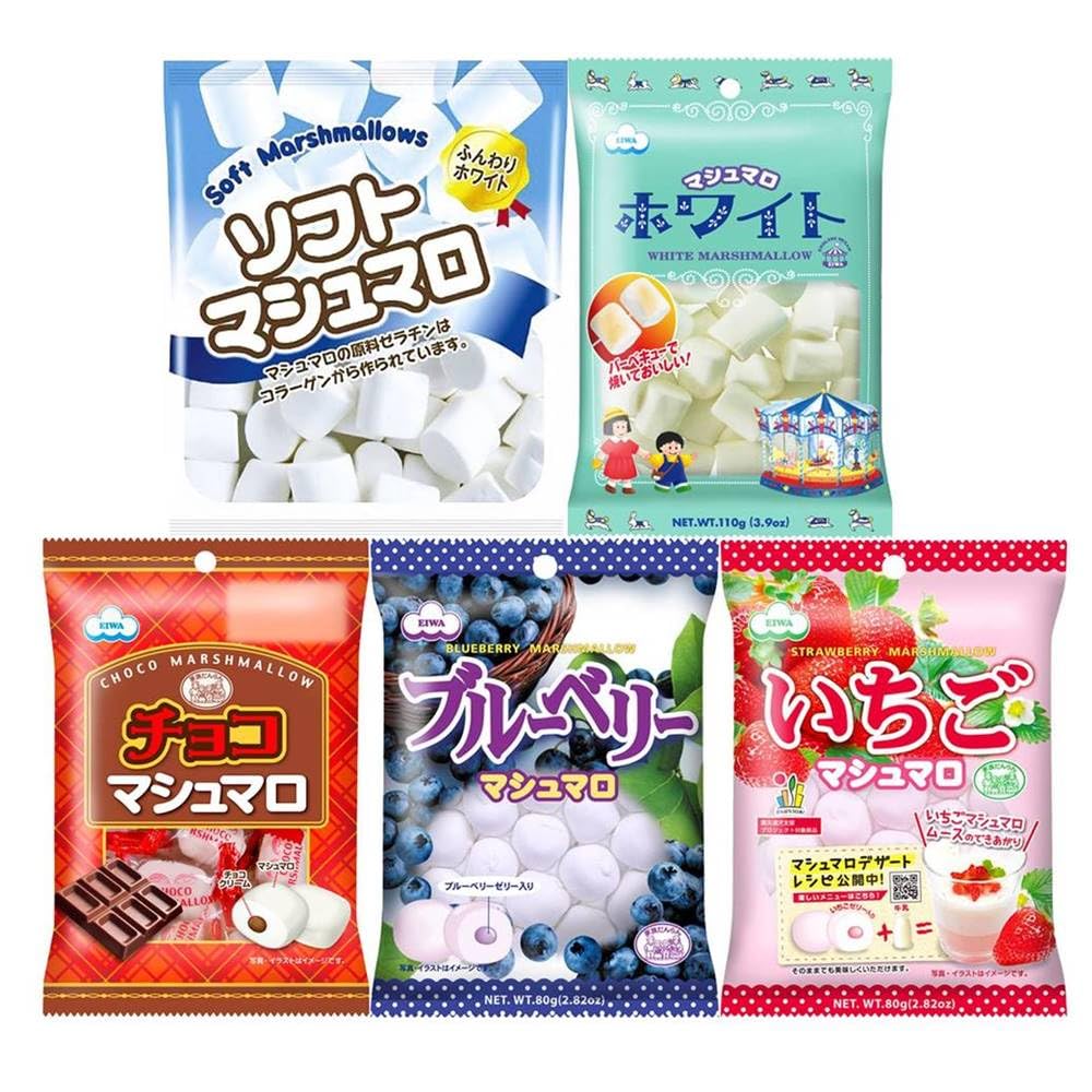 Amazon.co.jp: マシュマロシリーズ3種(ソフト・ホワイト・チョコ