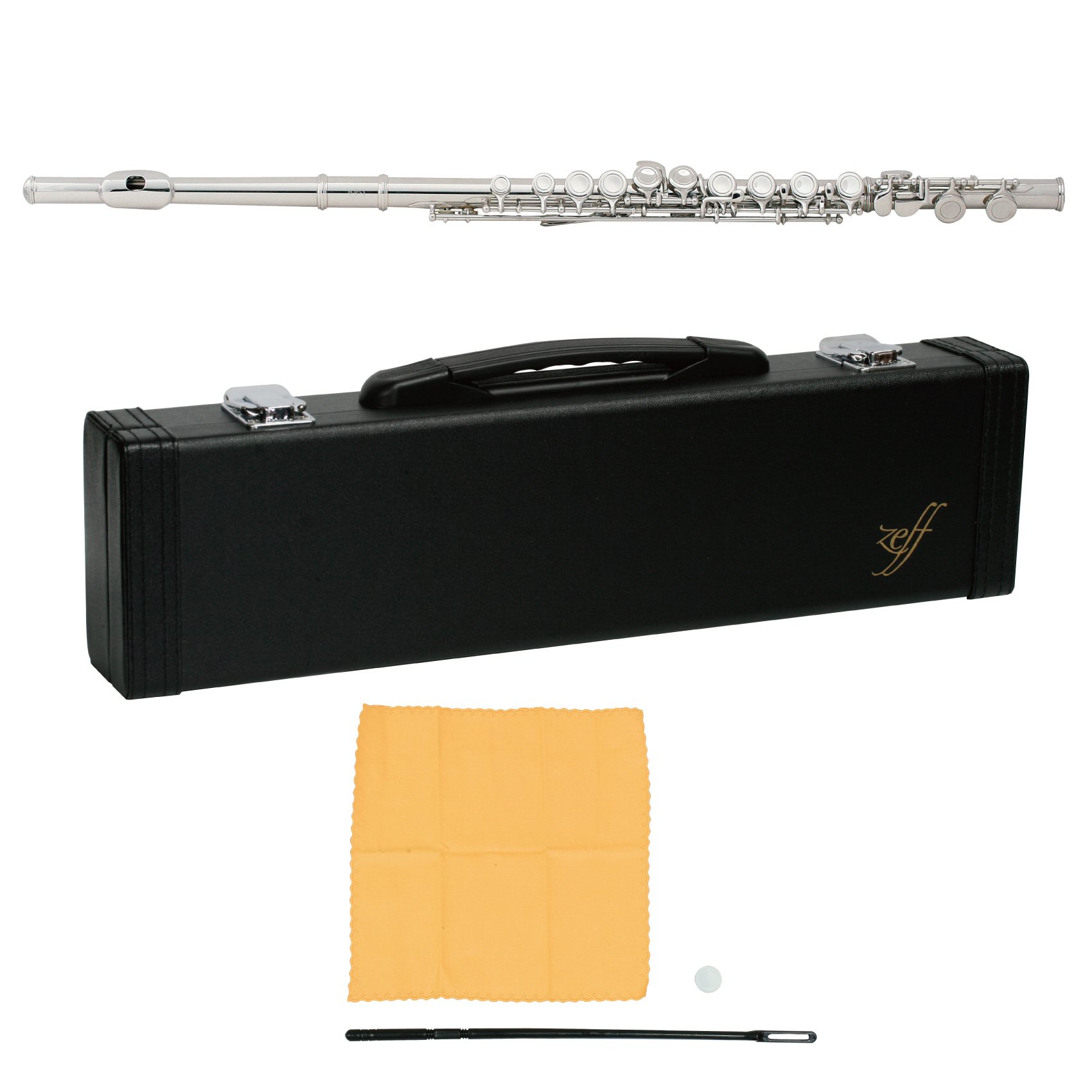 Amazon | Zeff フルート C管 ニッケルメッキ 仕上げ ZFL-30 ハード