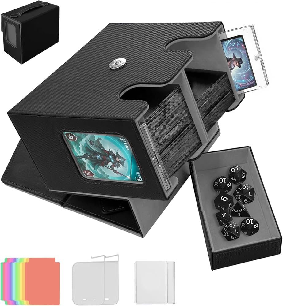 Amazon.co.jp: 【最新の改良モデル】Amonel デッキケース トレカケース