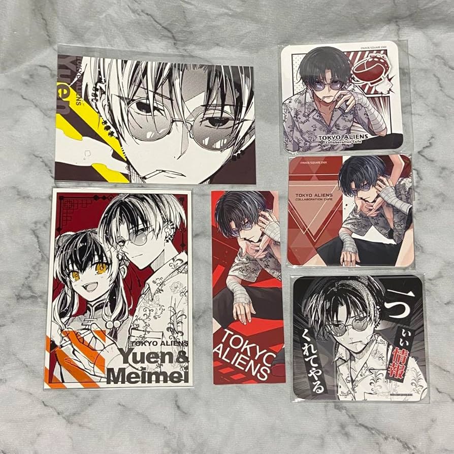 Amazon.co.jp: 東京エイリアンズ 憂炎 コースター ポストカード グッズ