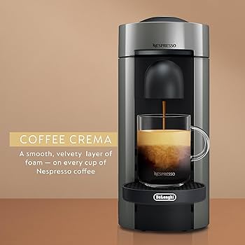 Amazon.co.jp: Nespresso VertuoPlus Coffee and Espresso Maker by De