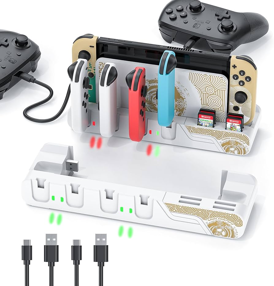 Amazon.co.jp: コントローラー充電ドック Nintendo Switch OLED対応
