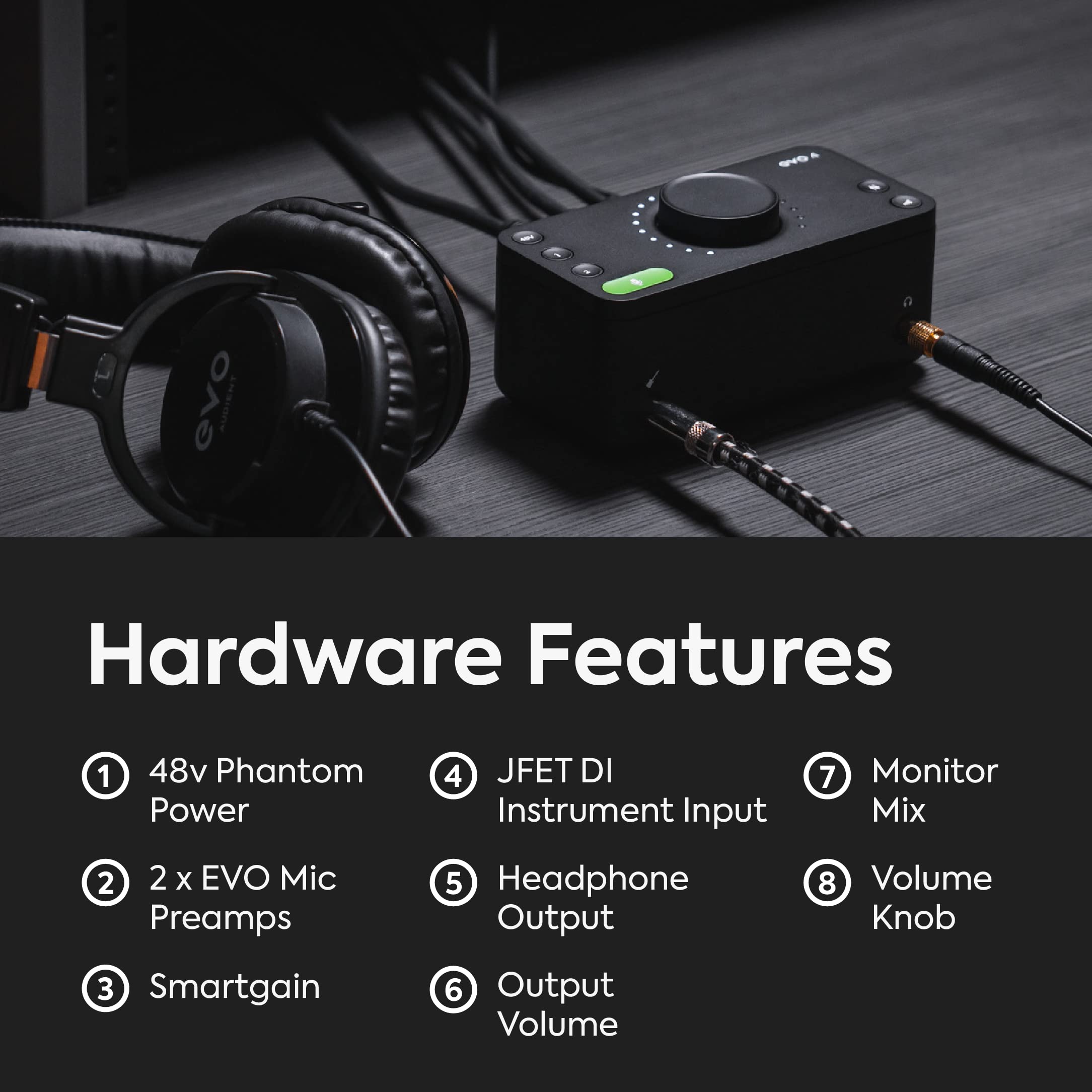 Amazon.co.jp: Audient audient 「EVO4」2in/2out オーディオ