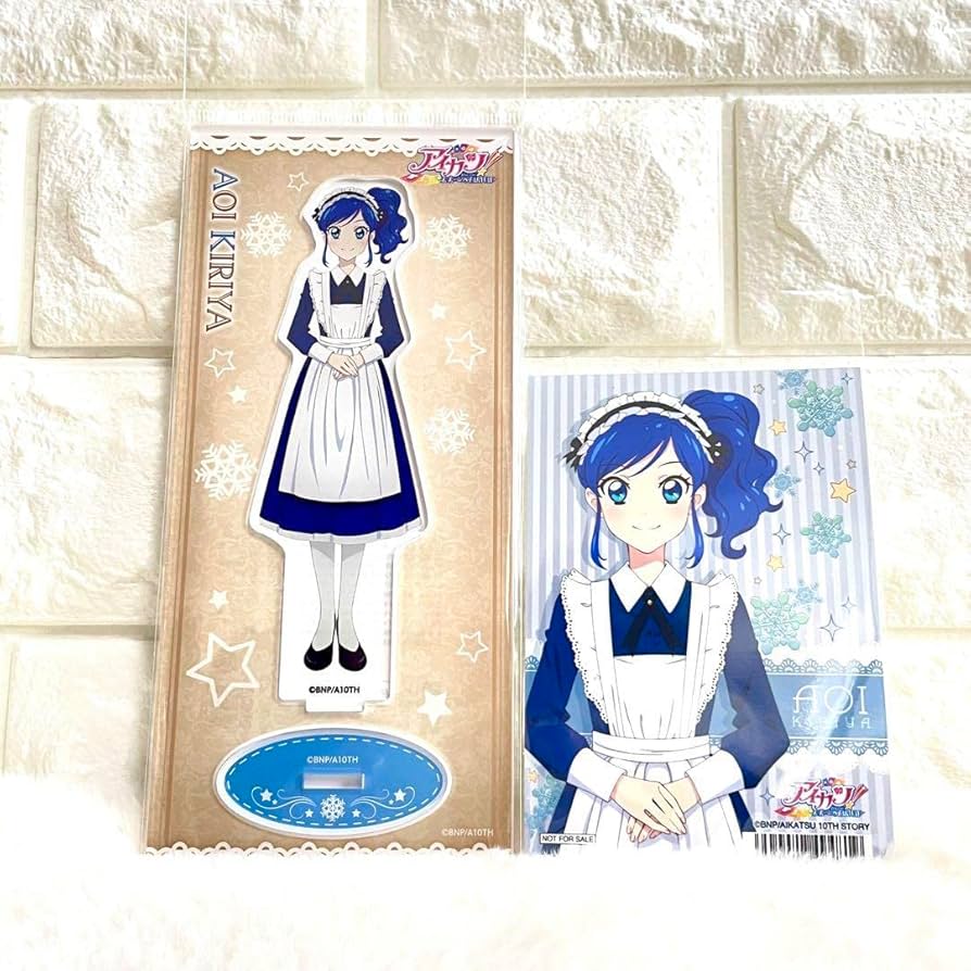 Amazon.co.jp: アイカツ メイド アクスタ 特典ブロマイド セット 霧矢