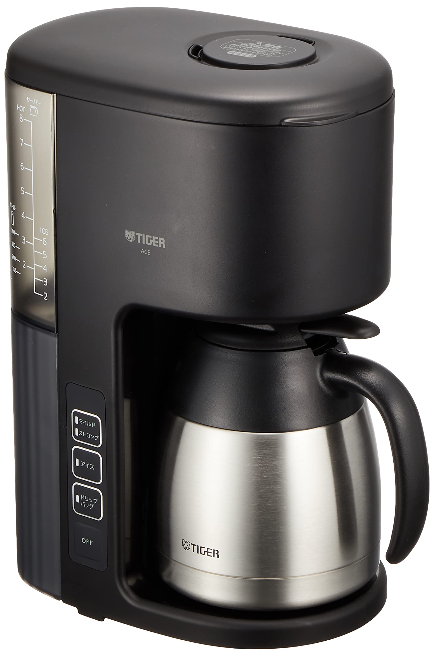 Amazon | タイガー魔法瓶(TIGER) コーヒーメーカー 8杯用 真空