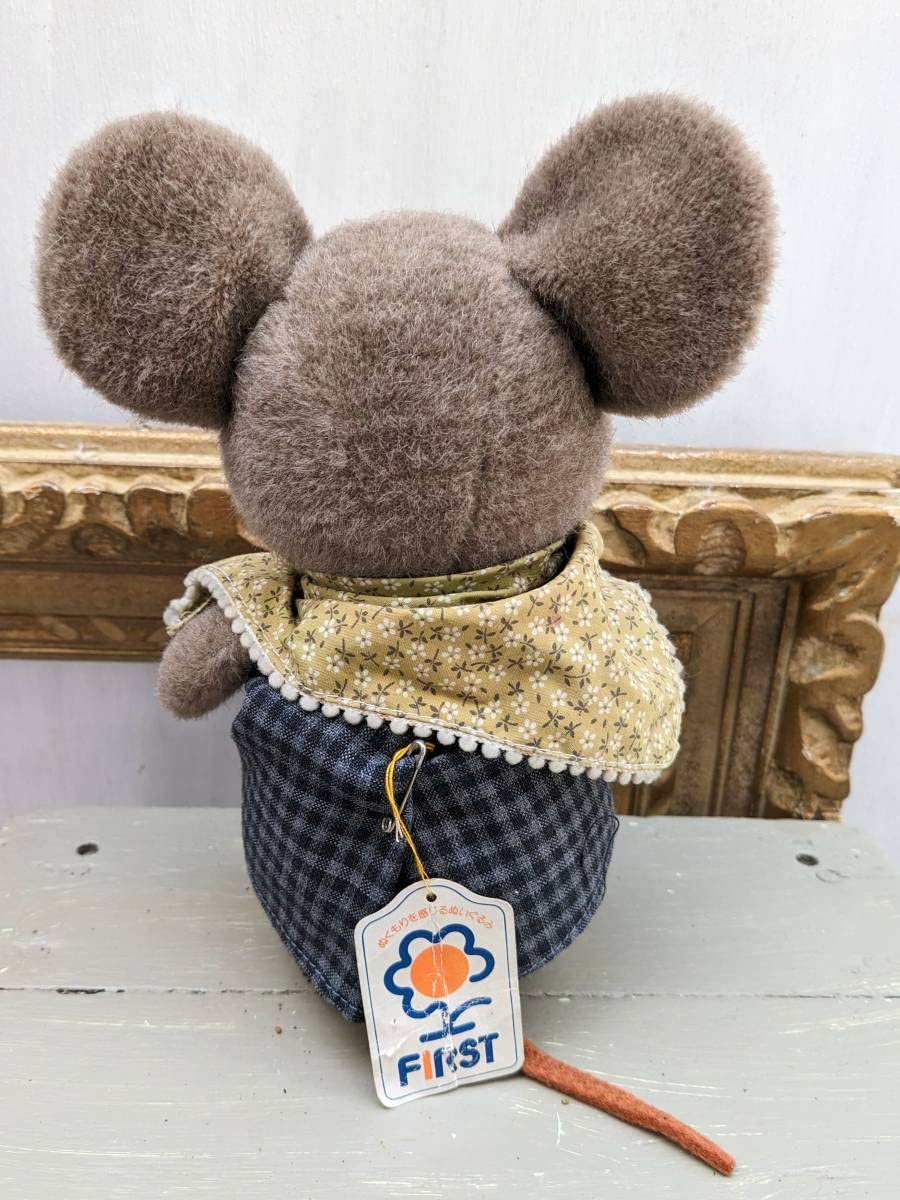 Amazon.co.jp: 昭和レトロ ファースト社 ねずみ ぬいぐるみ 日本製