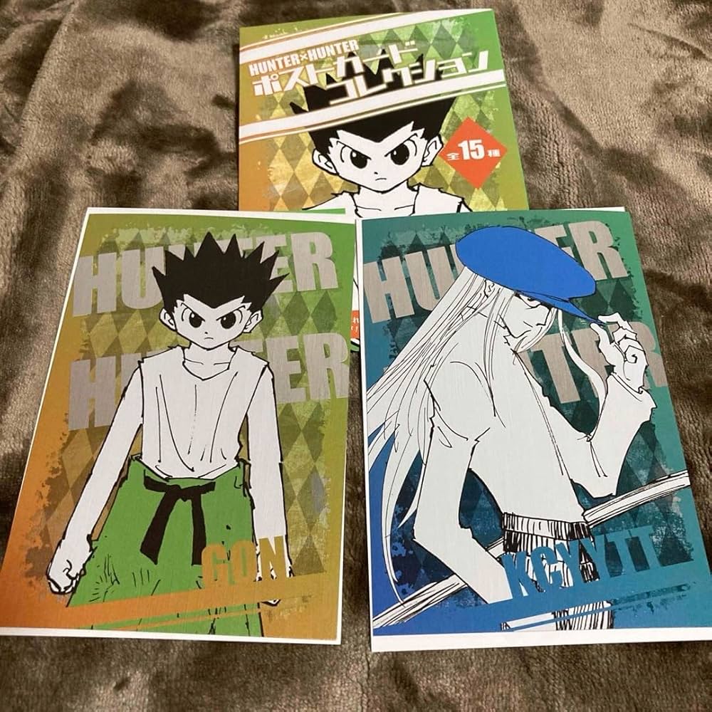 Amazon.co.jp: HUNTER×HUNTER ポストカードコレクション カイト ゴン