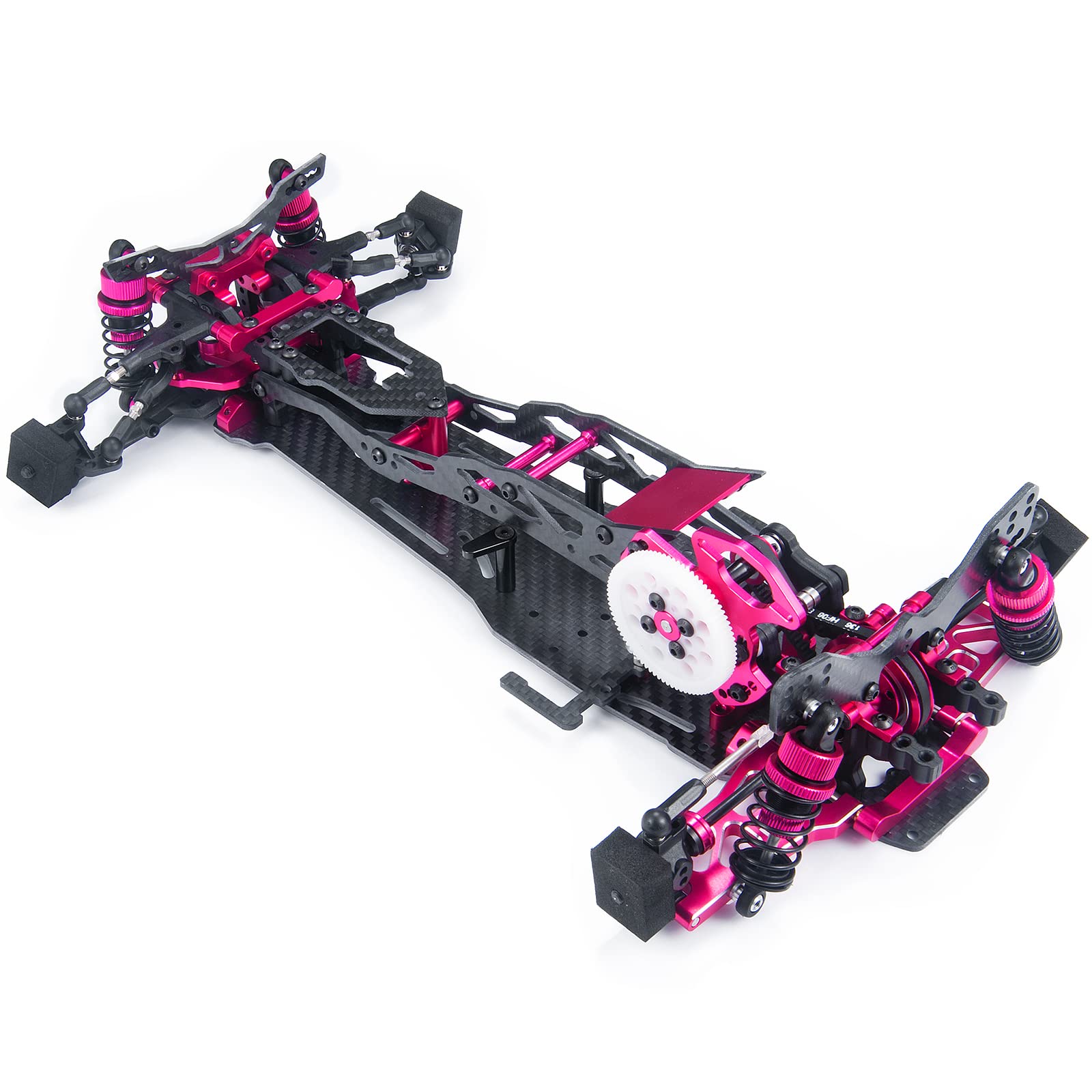 Amazon.com: MOHERO Metal Alloy & Carbon Fiber Chassis Frame Kit