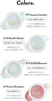 Amazon.co.jp: アイシャドウ ラメ アンリシア グリッタージェル