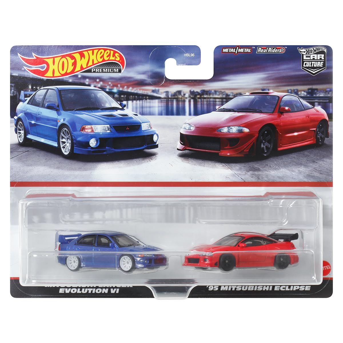 Amazon | ホットウィール(Hot Wheels) プレミアム 2パック 三菱