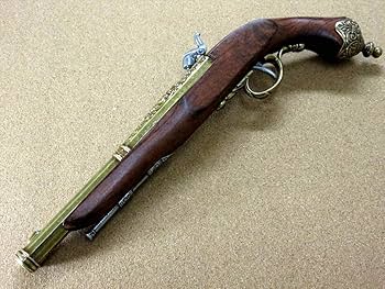 Amazon | DENIX デニックス イタリアンピストル 1825年モデル ゴールド