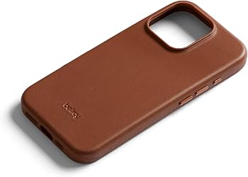 Amazon.co.jp: Bellroy Leather Case iPhone 16 Proケース - Sienna