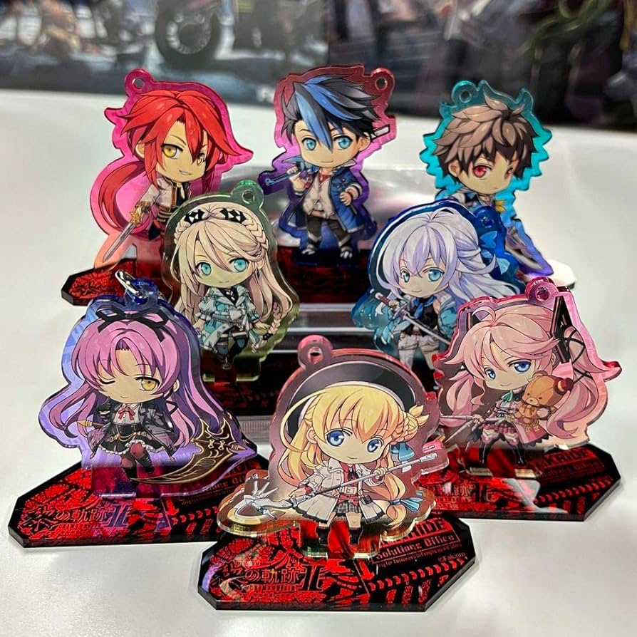 Amazon.co.jp: 英雄伝説 黎の軌跡Ⅱ 抽選会 アクリルキーホルダー 全8
