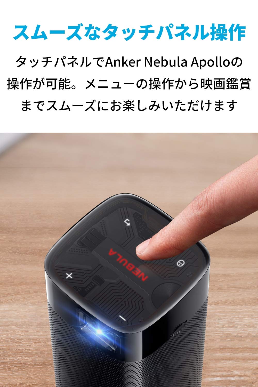 Amazon.co.jp: Anker Nebula (ネビュラ) DLP HDMI usb Apollo（Android