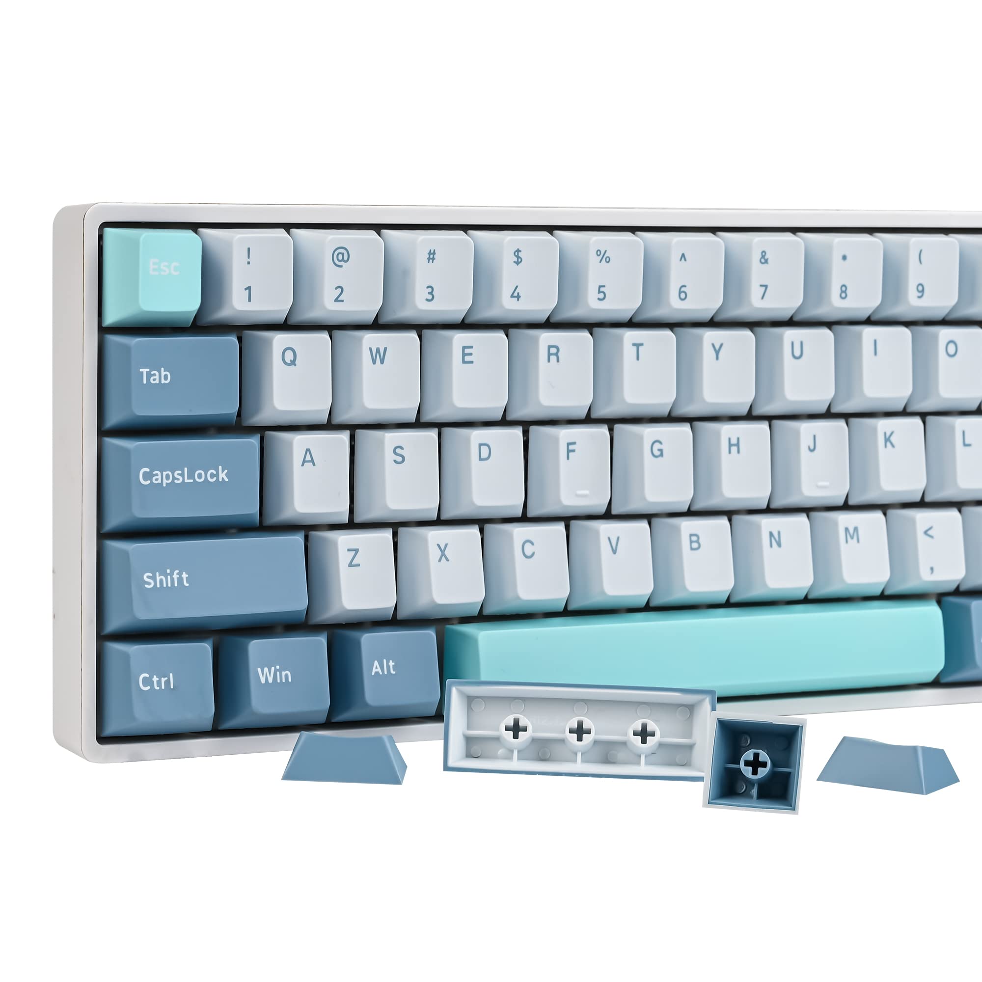 Amazon.co.jp: Ussixchare PBT shokoカスタムキーキャップ、168キー