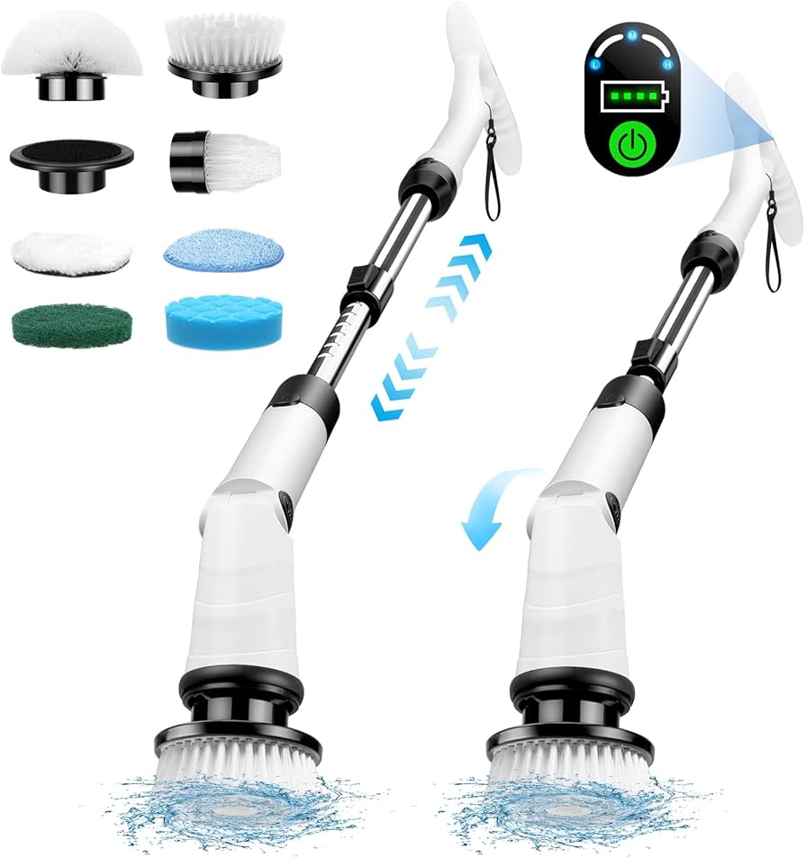 Amazon｜電動お掃除ブラシ バスポリッシャー 充電式 風呂掃除 電動