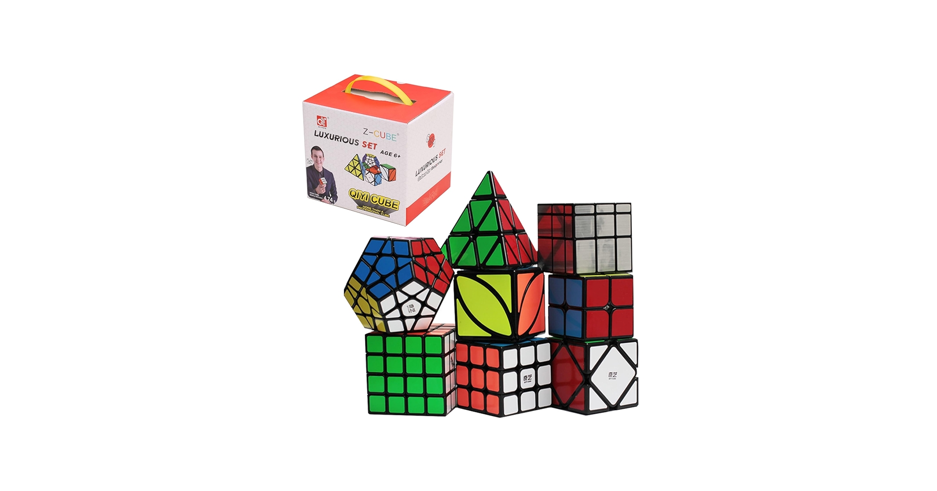 Amazon | YAYAMIYA ルービックキューブ スピードキューブ 8点セット